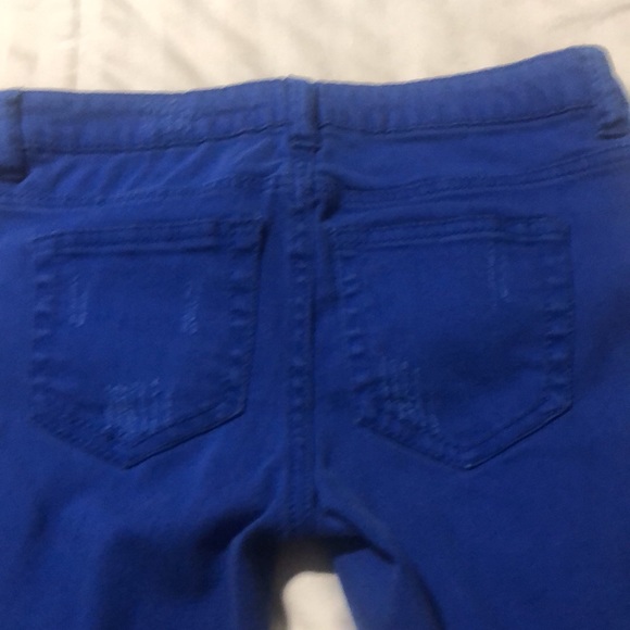 Blue skinny torn ladies jean - Picture 5 of 5